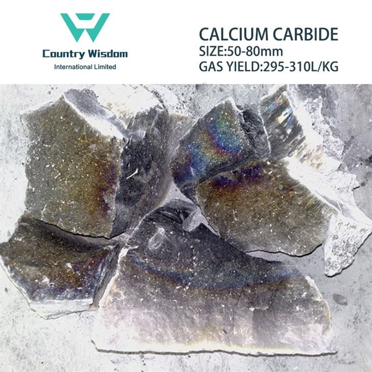 Calcium Carbide 50-80mm Gas Yield 295L/kg