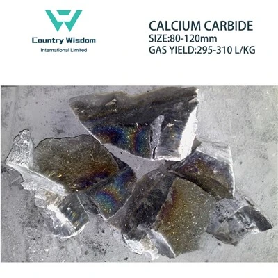 Cac2 CAS 75-20-7 80-120mm Kalsium Karbida Dari China
